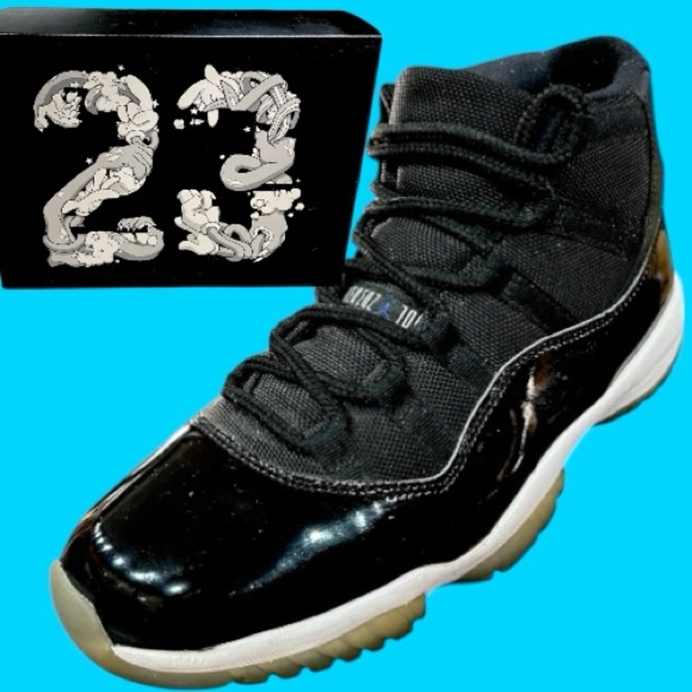 Jordan Space Jam 11 Retro Sneakers Nike Air Shoes Jumpman Looney Tunes Box Gift
